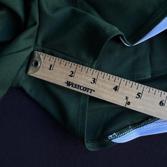 Under Armour Shorts Womens Medium Green Play Up 3.0 Running Logo Waist Training - Picture 10 of 10